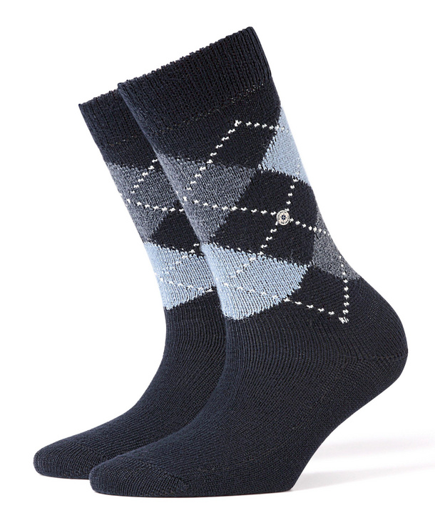 Chaussettes Femmes Burlington Everyday - Coton Noir, Taille 36-41