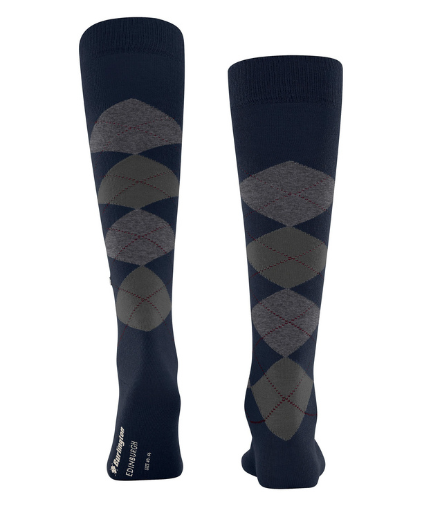 3 Paia Calzini Lunghi In Microfibra Da Uomo Pompea Linea PIQUET BLU - Foto 7