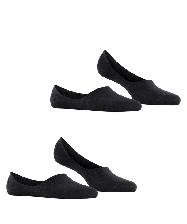 Pieces - Lot De 2 Paires De Collants 20 Deniers - Noir