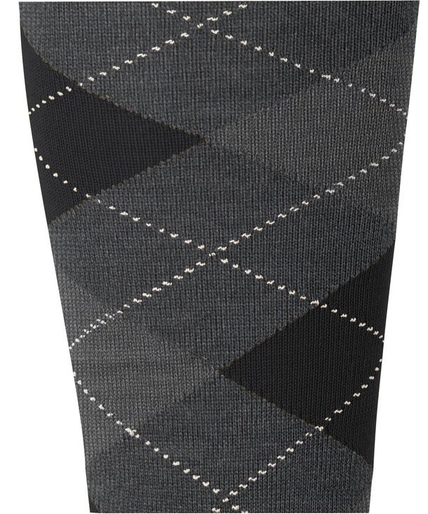 Chaussettes Femme En Laine Burlington Marylebone - Motif Argyle Fantaisie - Taille Unique 36-41 - Chaudes Et Confortables