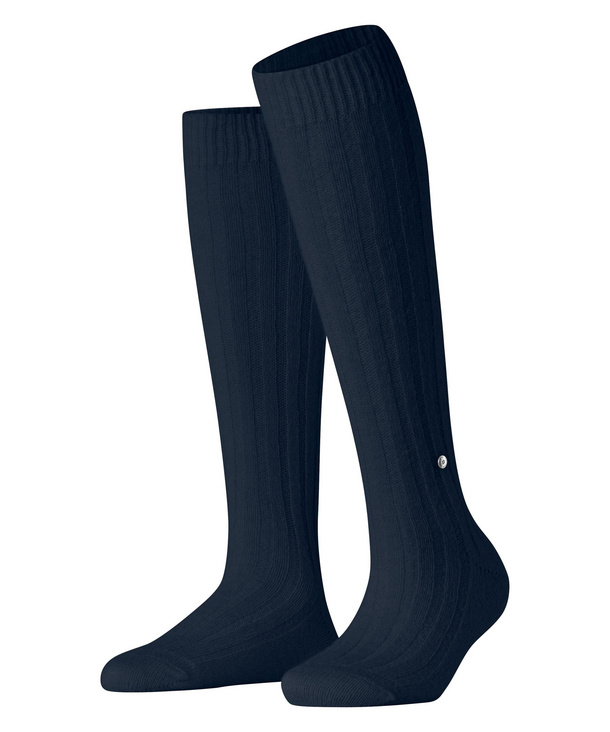 Soft Rib Women Knee-high socks (Blue) Burlington