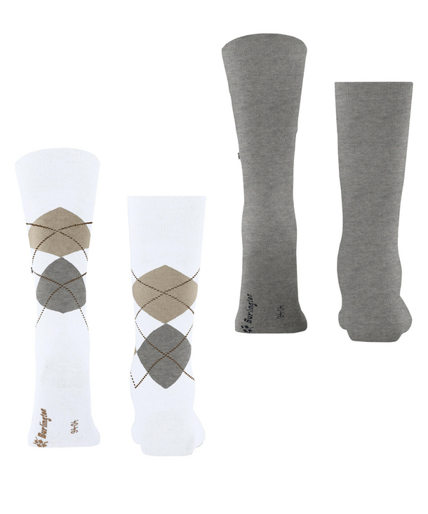 BURLINGTON Calzino Uomo-Ferry Road Grigio 21209