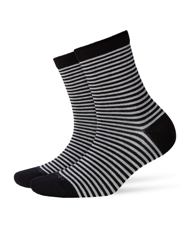 Image of Burlington Ladywell Ringlet Women Socks, -, Black, Stripes, Cotton