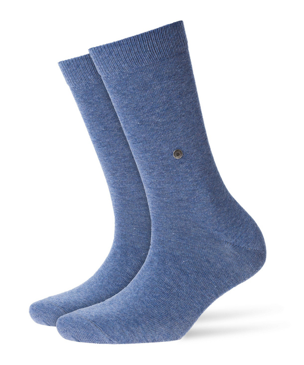 Image of Burlington Lady Women Socks, -, Blue, Block colour, Cotton