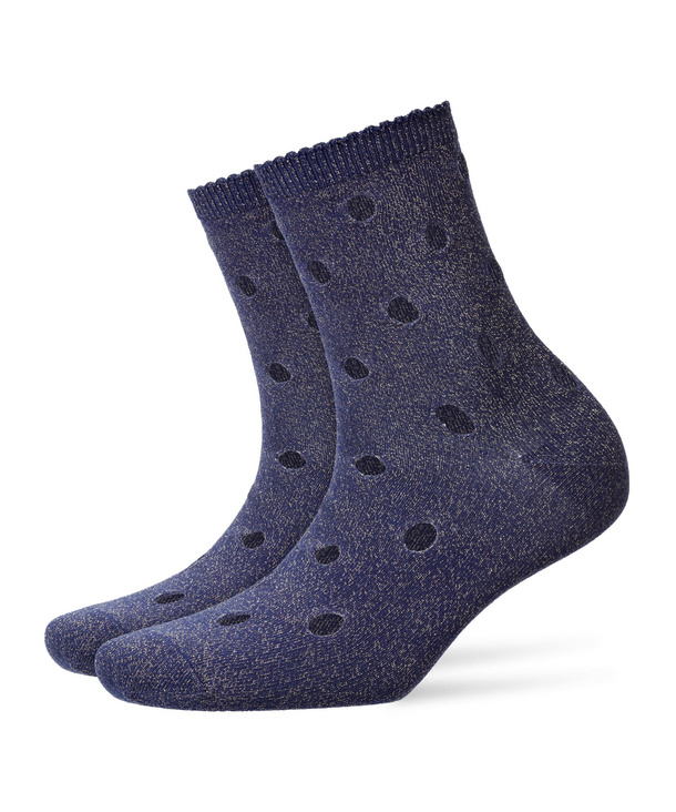 Image of Burlington Holes Women Socks, -, Blue, Lurex, Cotton