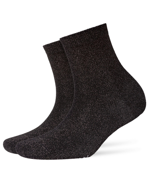 Image of Burlington Ladywell Women Socks, -, Black, Lurex