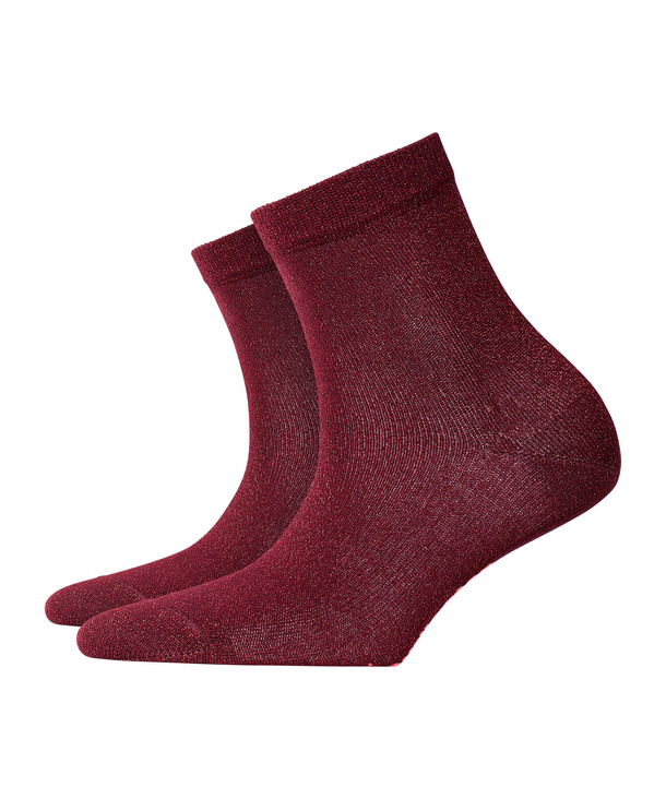 Image of Burlington Ladywell Women Socks, -, Red, Lurex