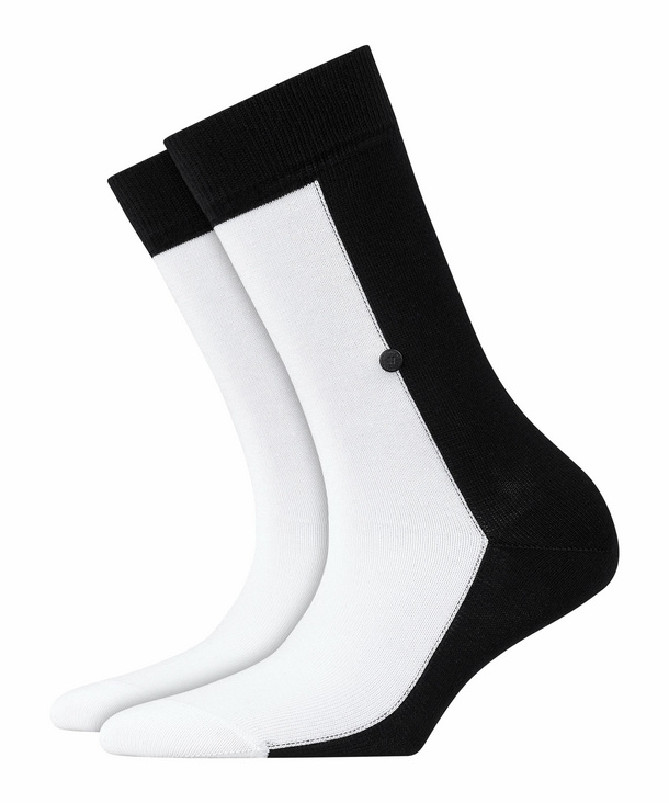 Image of Burlington Black Joker Women Socks, -, Black, Other pattern, Cotton