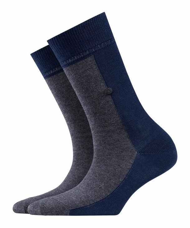 Image of Burlington Black Joker Women Socks, -, Blue, Other pattern, Cotton