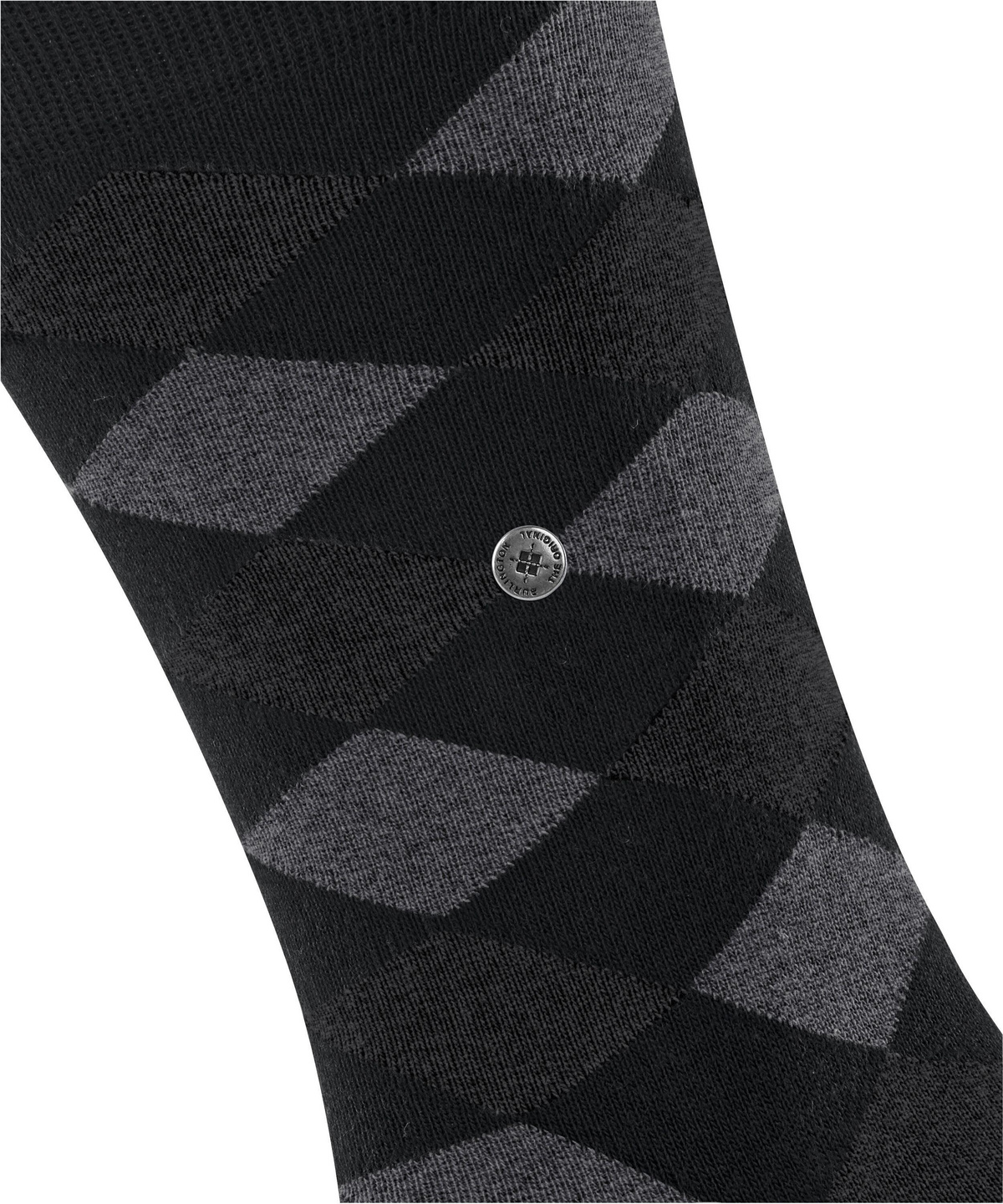 Burlington Herren-Socken 'Henley' – Gemustert, Baumwolle, Größe 40-46, 1 Paar