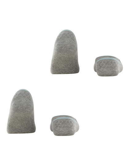 Burlington - Everyday 2-Pack Femmes Chaussettes invisibles - Protege-pieds 1