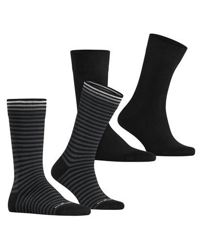 Burlington - Everyday Stripe 2-Pack Herren Socken - Socken 1
