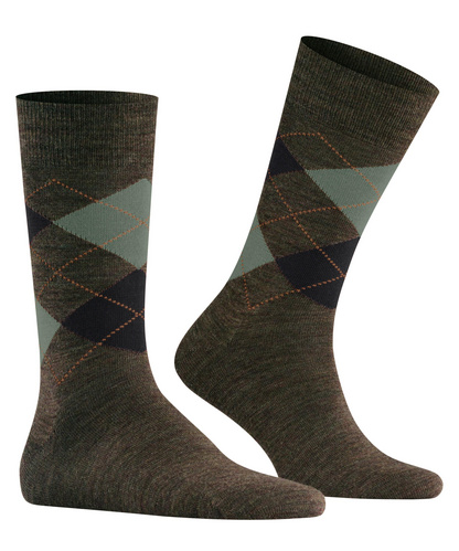 Burlington - Edinburgh Melange Men Socks - Socks 1