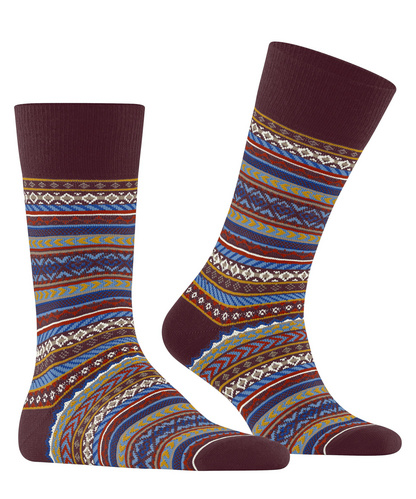 Burlington - Fair Isle Hommes Chaussettes - Chaussettes 1