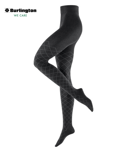 Chaussettes Femmes Burlington Covent Garden - Opaques, Motif Argyle, Coton, Taille Unique 36-41