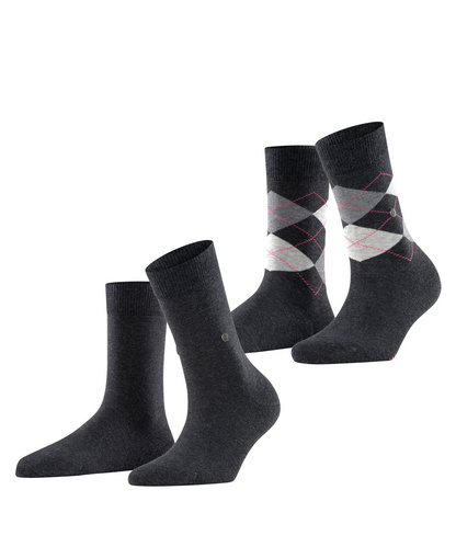 Burlington - Everyday X-Mas 2-Pack Women Socks - Socks 1