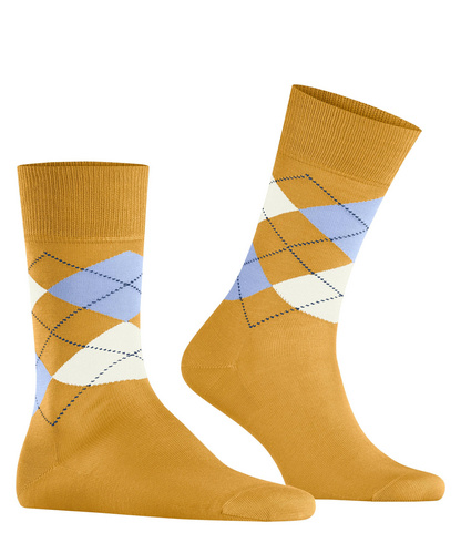 Burlington Rib Courtside W – Calzini Da Donna In Cotone, Motivo Argyle E Clip Burlington, Comfort E Stile British