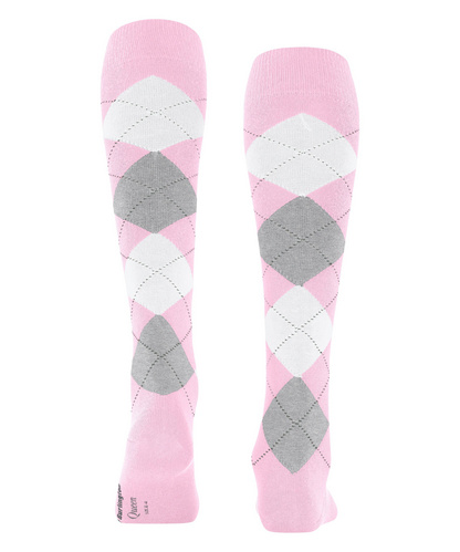 Burlington Pour des hommes Manchester Argyle Coton Chaussettes - Orange 4049508368065