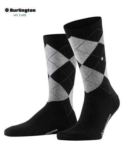Burlington - Rib Court Herren Socken - Socken 1