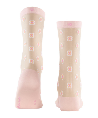 Burlington Chaussettes Femmes Covent Garden Opaques Coton Mercerisé - Motif Argyle Écossais Classique