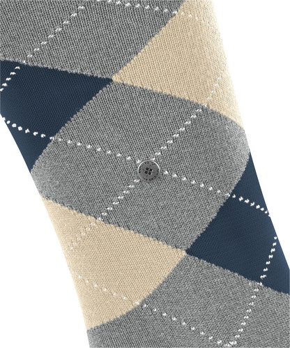 Burlington - King Hombre Minimedias - Calcetines altos 1