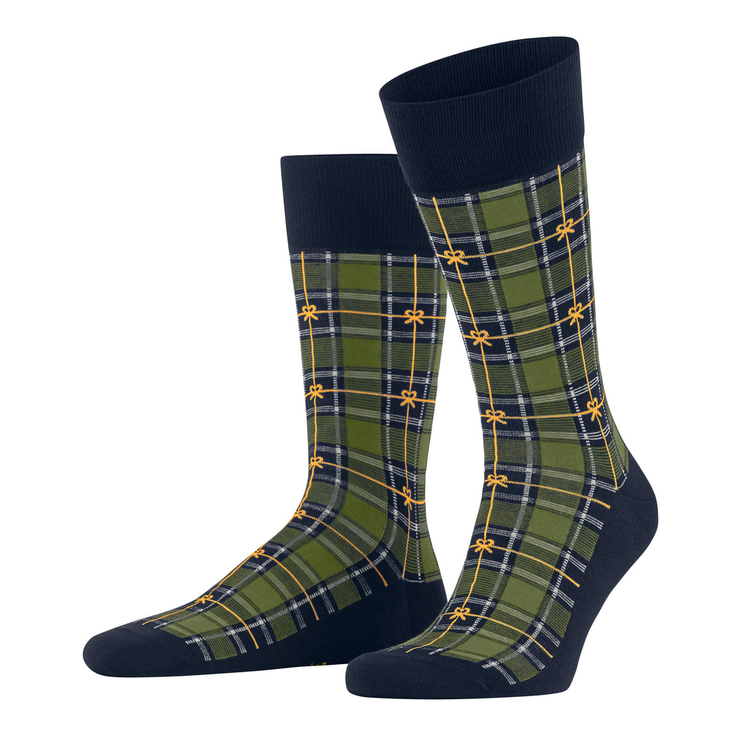 Burlington X-Mas Tartan Heren Sokken