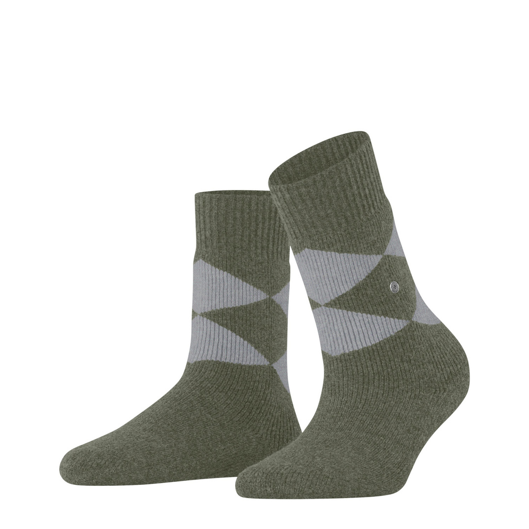 Burlington Cosy Argyle Dames Huissokken
