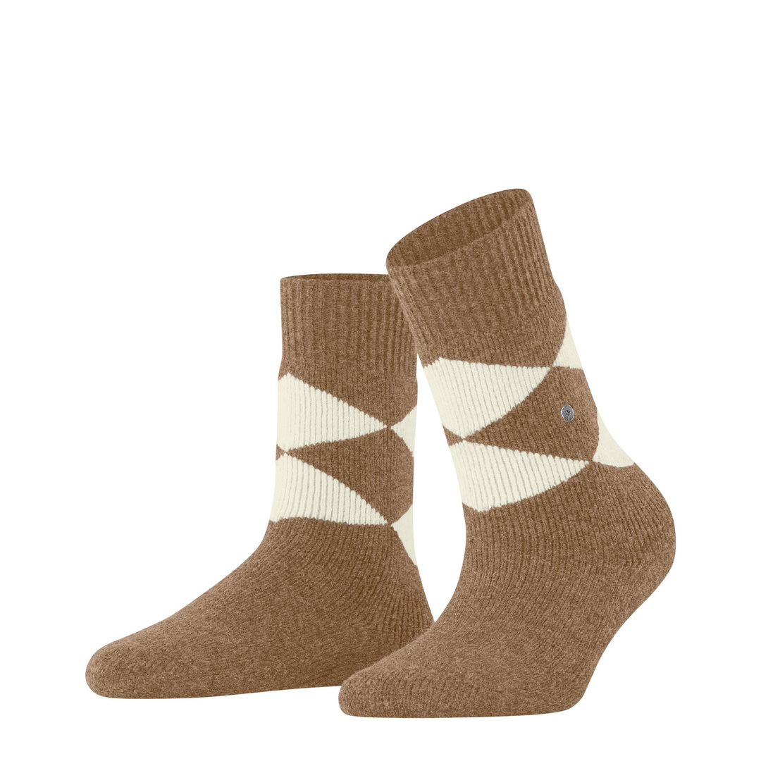 Burlington Cosy Argyle Dames Huissokken