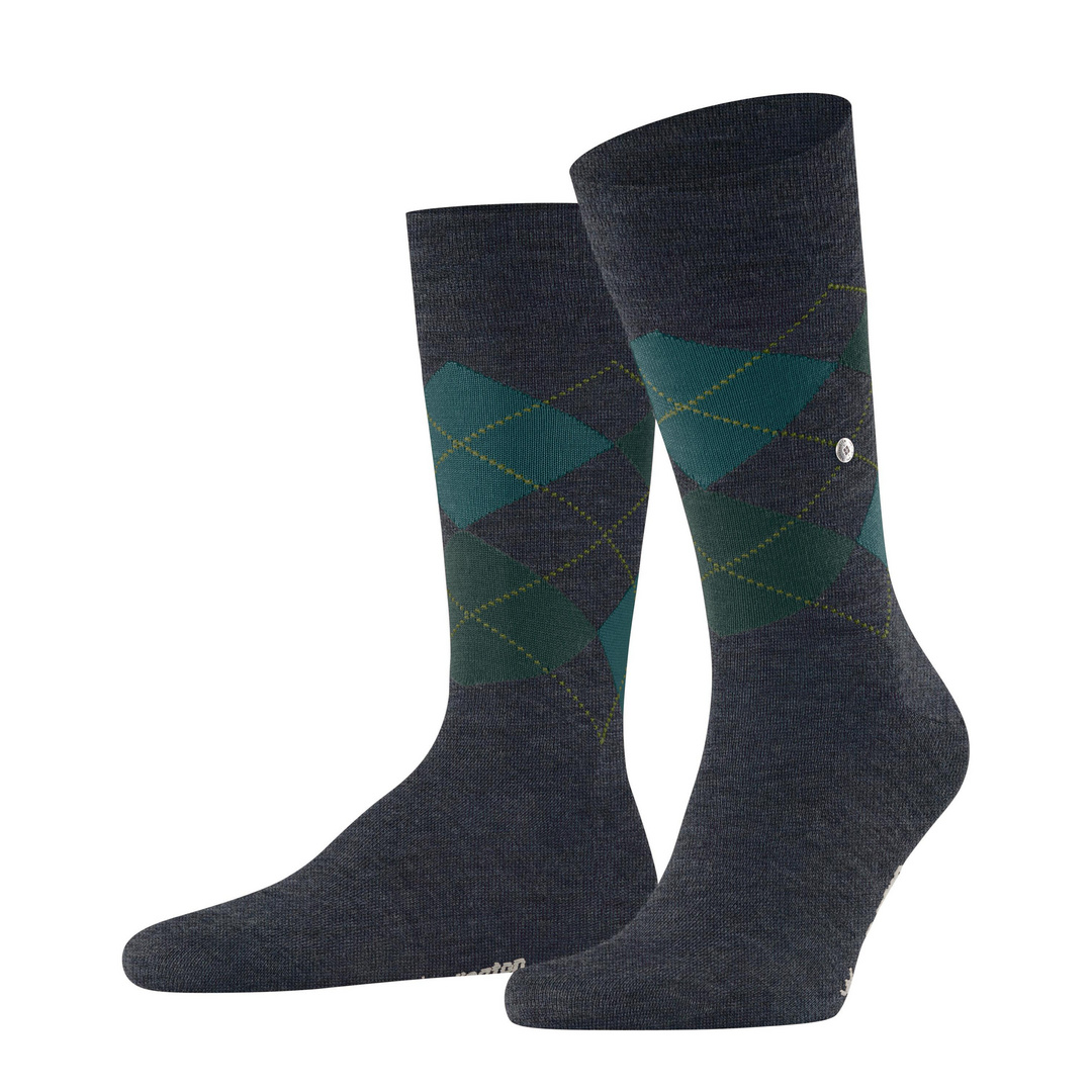 Burlington Edinburgh Melange Hommes Chaussettes