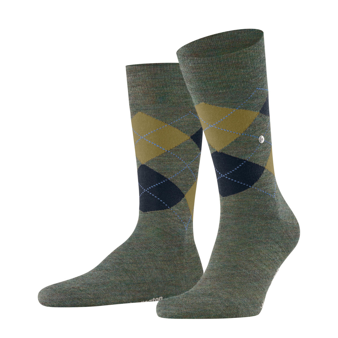 Burlington Edinburgh Melange Hommes Chaussettes