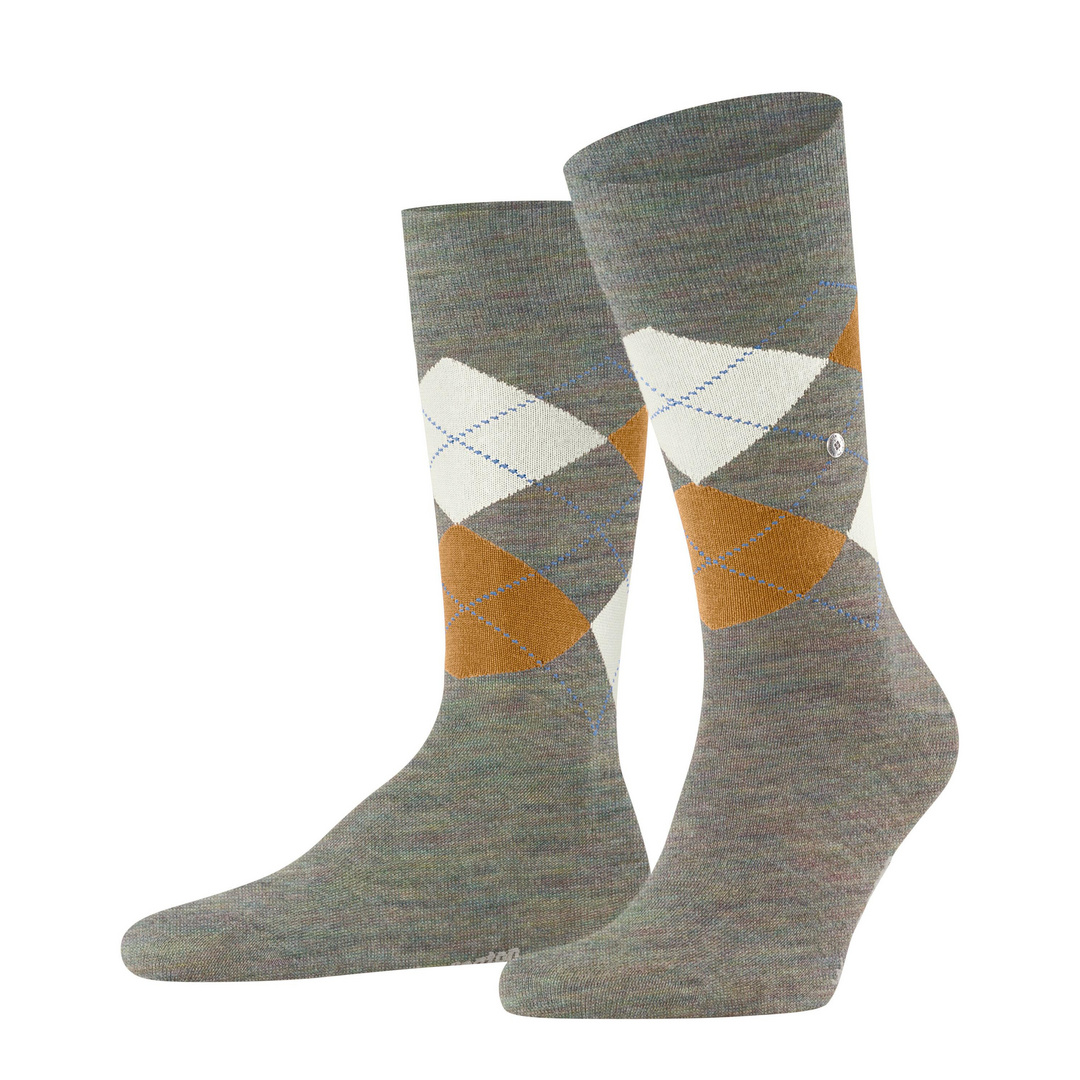 Burlington Edinburgh Melange Hommes Chaussettes
