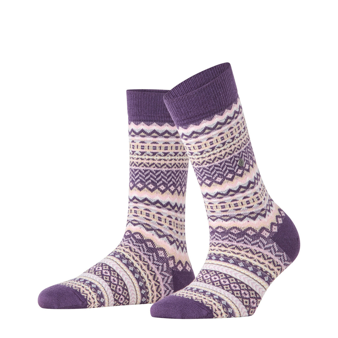 Burlington Fair Isle Femmes Chaussettes