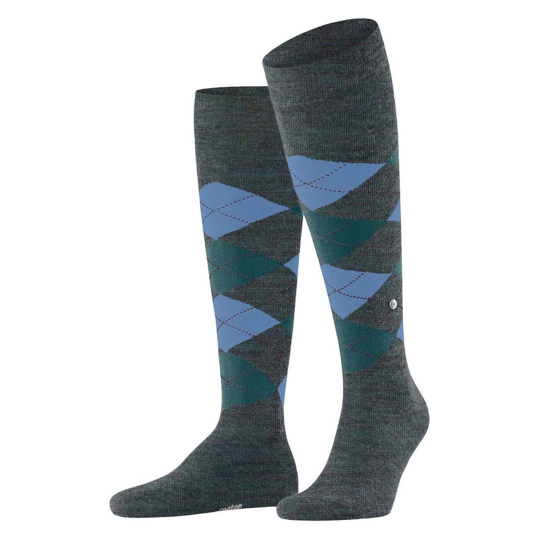 Burlington Melange Edinburgh Hommes Mi-bas