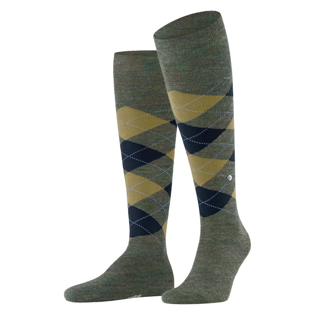 Burlington Melange Edinburgh Hommes Mi-bas