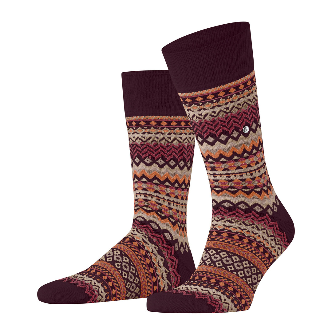 Burlington Fair Isle Herren Socken