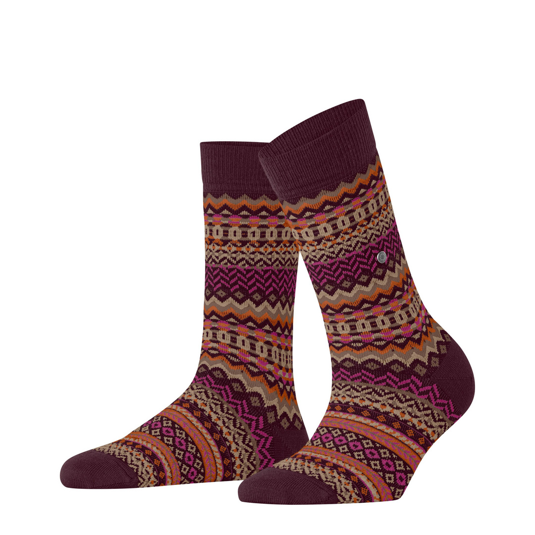 Burlington Fair Isle Femmes Chaussettes