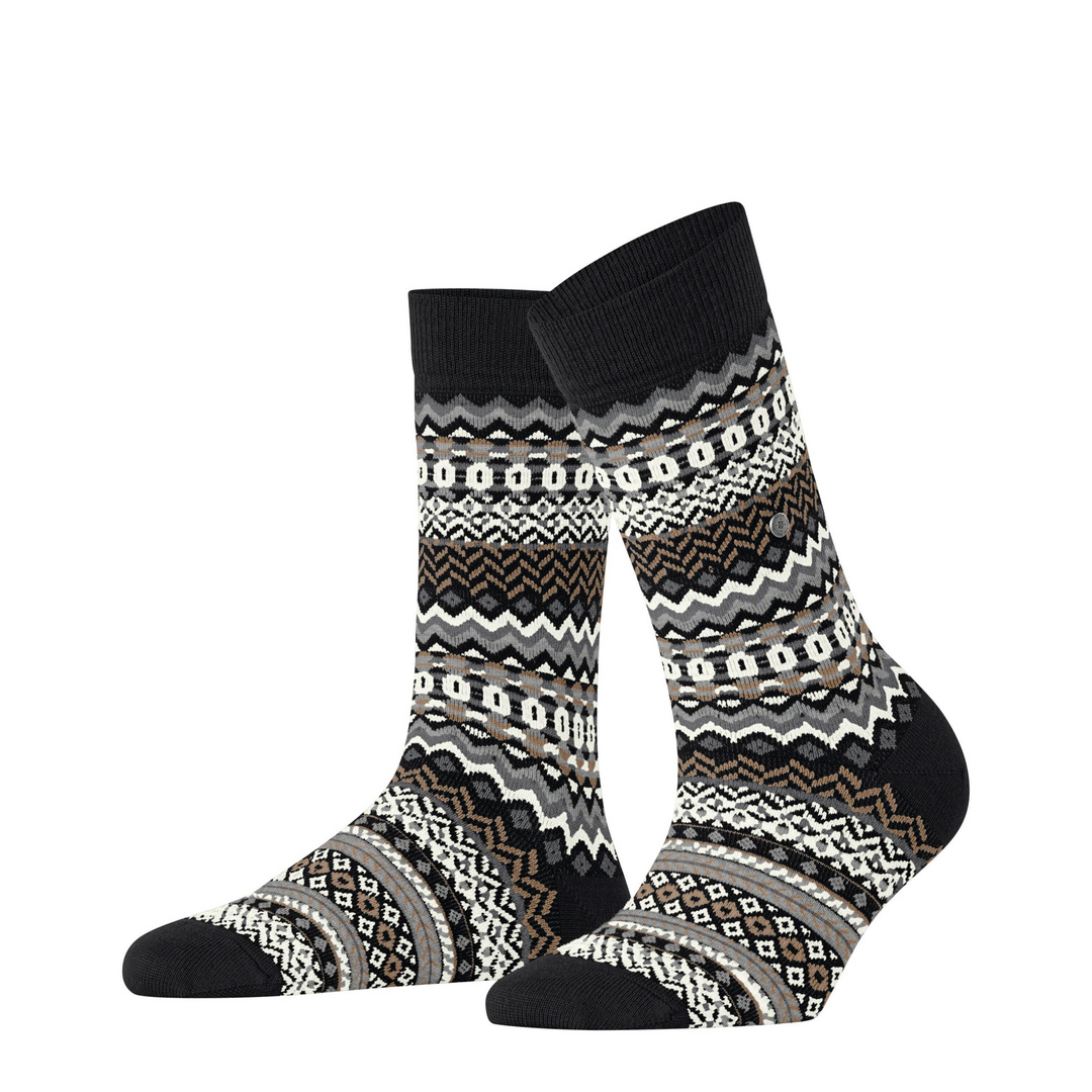 Burlington Fair Isle Femmes Chaussettes