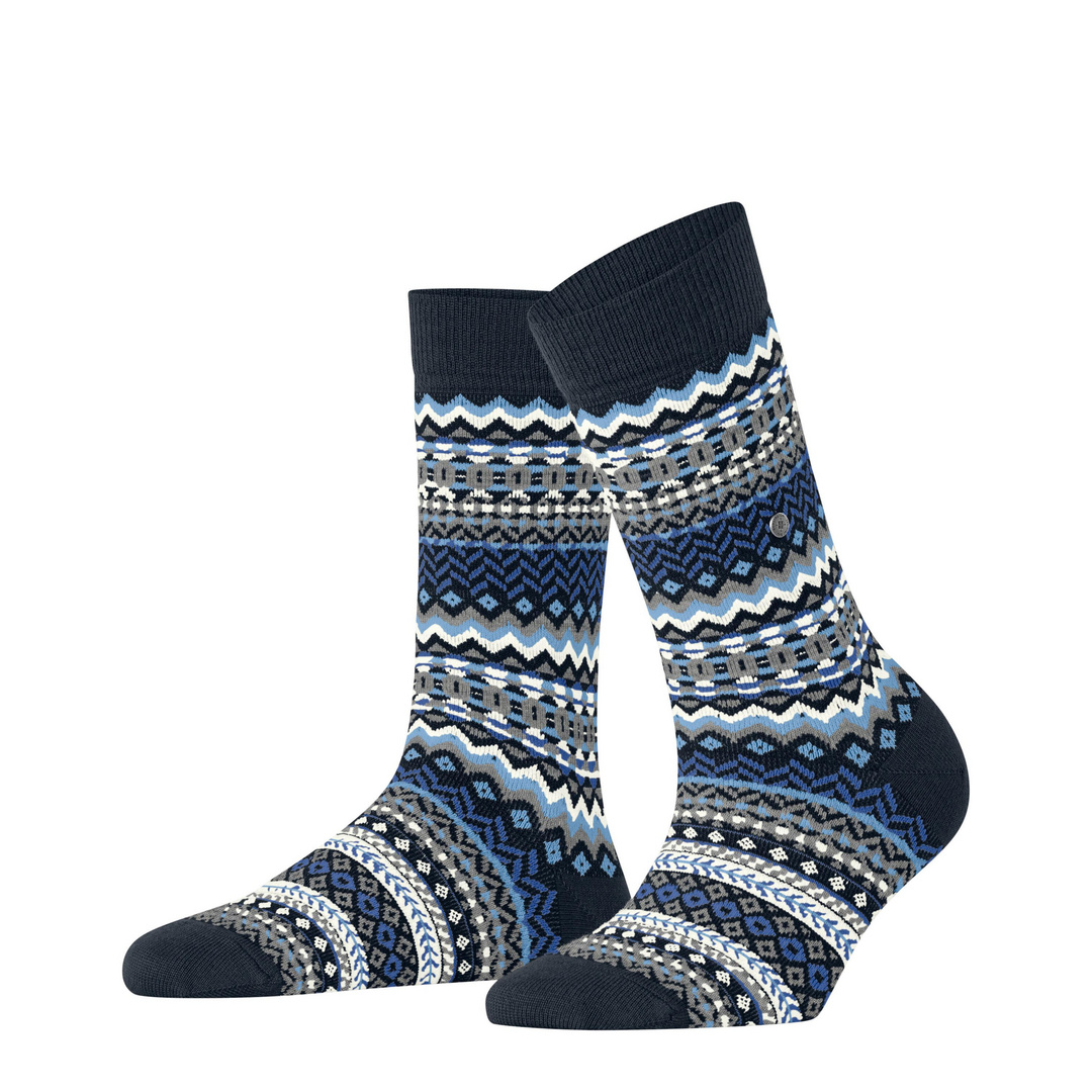 Burlington Fair Isle Femmes Chaussettes