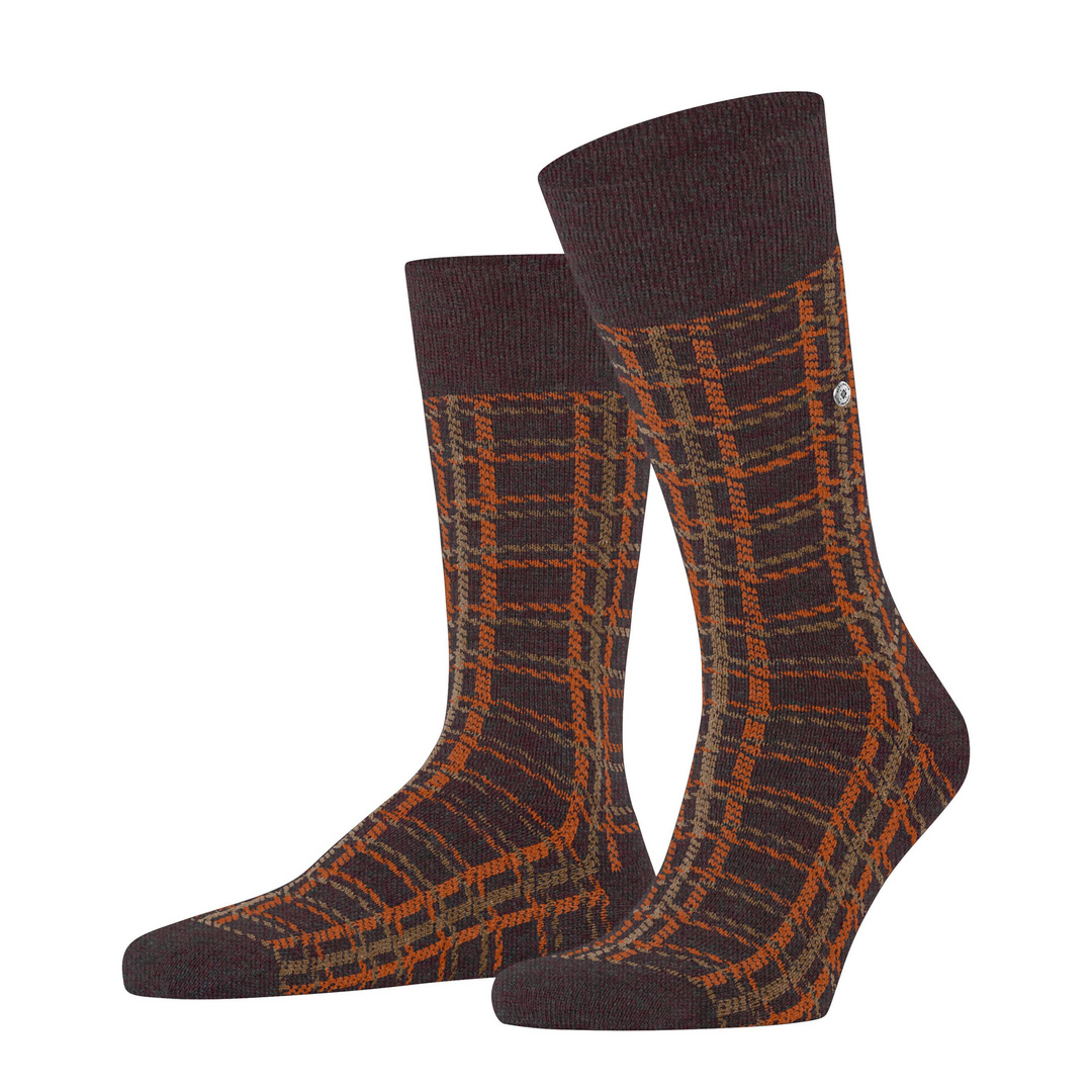 Burlington Grid Hommes Chaussettes