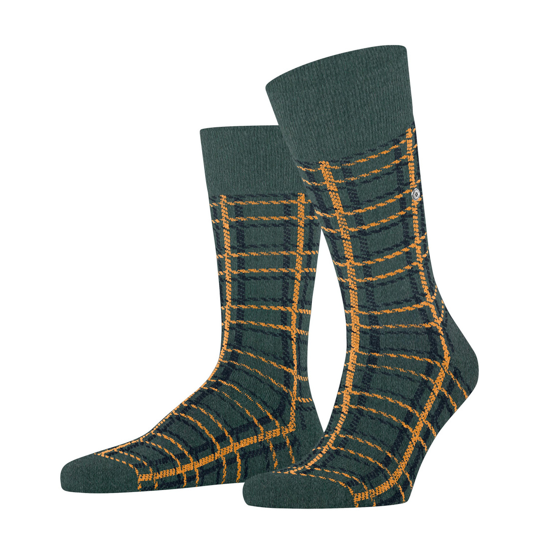Burlington Grid Hommes Chaussettes