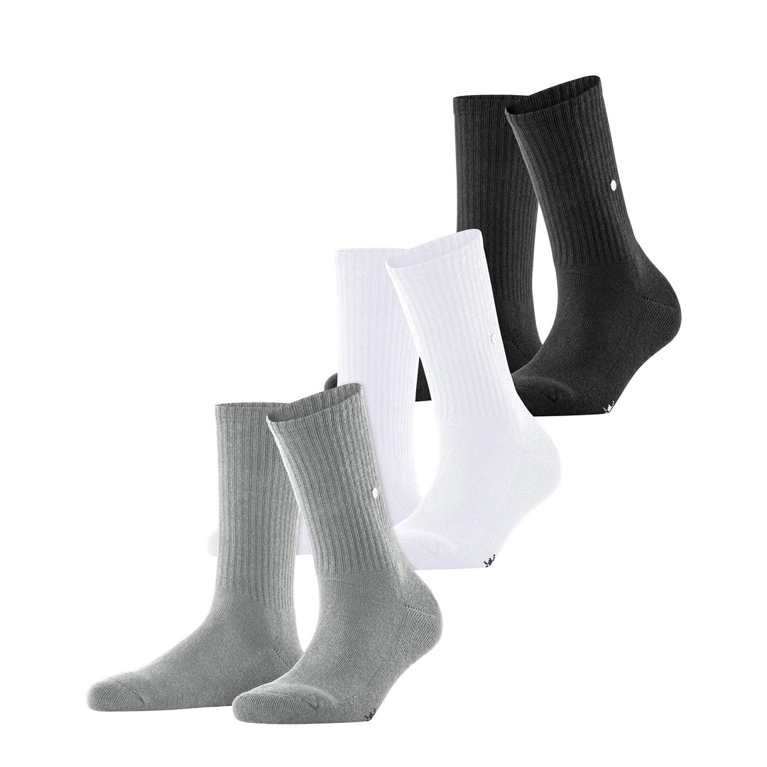 Burlington Crew 3-Pack Femmes Chaussettes